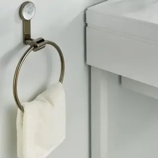 THG Hirondelles Полотенцедержатель - кольцо 18см., цвет: Umber color PVD