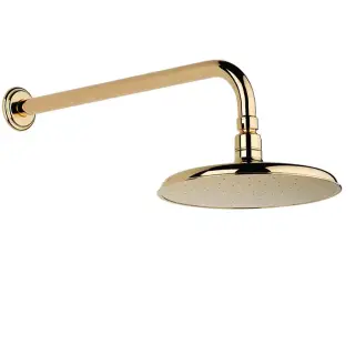 THG Panthere Cristal clair Верхний душ &Oslash;200 мм., цвет: полированное золото