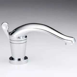 THG Bagatelle metal Смеситель для раковины на 1 отверстие, с донным клапаном, цвет: хром