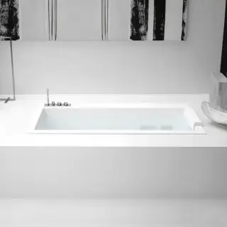 Antonio Lupi Biblio Ванна встраиваемая 170х80х53.5см, цвет: белый