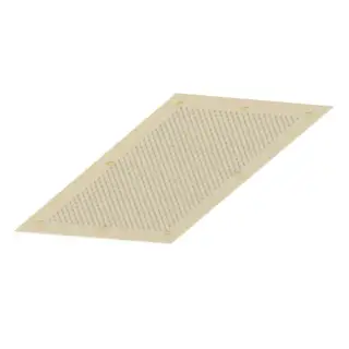 THG Верхний душ 63х45.4см., встраиваемый в потолок, цвет: Soft matt gold