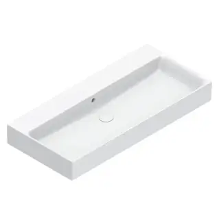 Catalano Premium Раковина 100х47см, без отв., подвесная, цвет: белый глянцевый