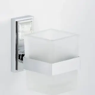 THG Masque de Femme métal lisse Стакан, подвесной, цвет: хром