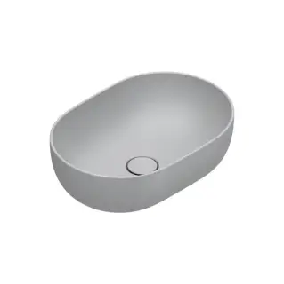 Catalano Sfera Раковина 50x35см накладная, без отв., цвет: Cemento Satinato