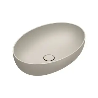 Catalano Sfera Раковина 60x42см накладная, без перелива, без отв., цвет: Sabbia Satinato