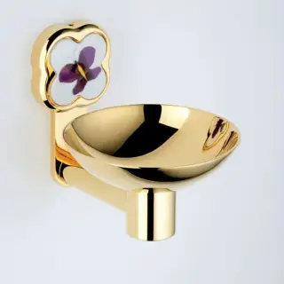 THG Capucine mauve Мыльница, подвесная, цвет: золото