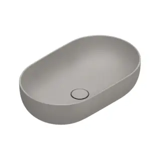 Catalano Sfera Раковина 60x37см накладная, без отв., цвет: Tortora Satinato