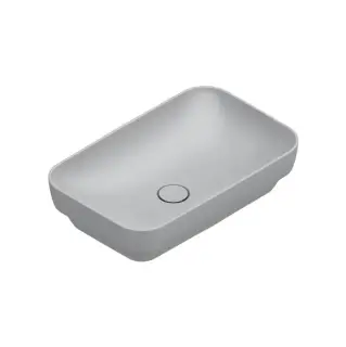 Catalano Green Раковина 60x38см, встраиваемая, без отв., цвет: Cemento Satinato