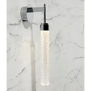 Oasis Ducale Светильник настенный Flute DOWN, цвет: хром/стекло rhombus