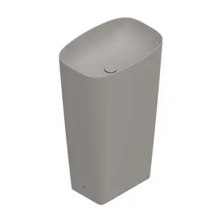 Catalano Green Раковина 55x38h85см, свободностоящая, без отв., слив в пол, цвет: Tortora Satinato