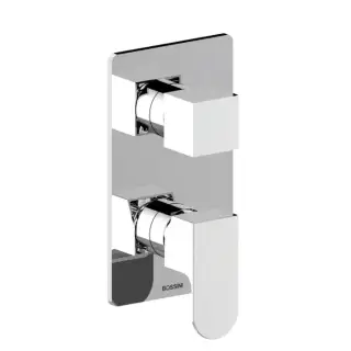 Bossini Gillo Наружная часть монорычажного универсального смесителя GILLO на 2-5 выходов, цвет: хром