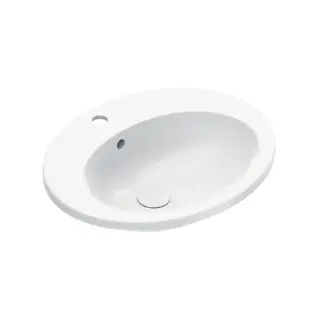 Catalano Italy Раковина 57x47см встраиваемая, с 1 отв., цвет: белый глянцевый