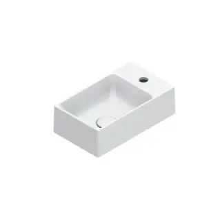 Catalano Premium Раковина 40x23см, с 1 отв., цвет: белый матовый