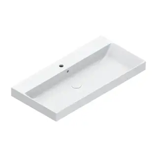 Catalano Zero Раковина 100x50см, с 2 отв., цвет: белый глянцевый