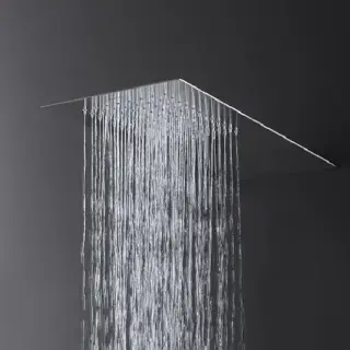 Antonio Lupi Душевая система Lastra 20,7x50,3x0,2 см, цвет: Acciaio Satinato