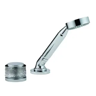 THG Paradise Ручной душ на борт ванны, 2 отв., цвет: хром/хрусталь