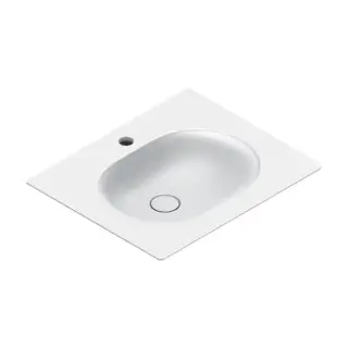 Catalano Sfera Раковина консоль 60x50см, с 1 отв., цвет: белый матовый