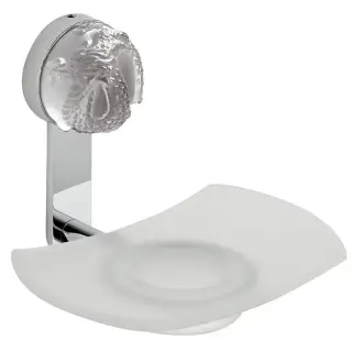 THG Dragon Moon Мыльница подвесная, цвет: хром