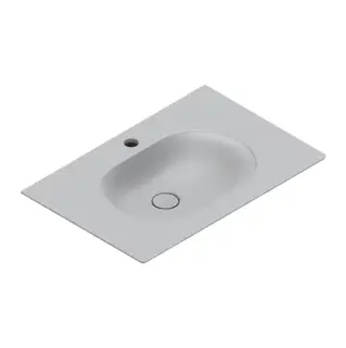 Catalano Sfera Раковина консоль 75x50см, с 1 отв., цвет: Cemento Satinato