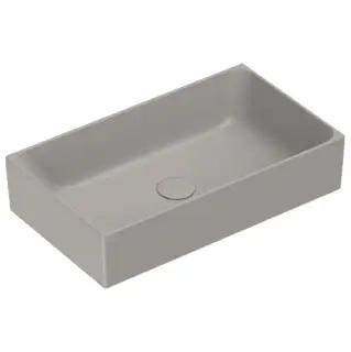 Catalano Premium Раковина 60x35см накладная, без отв., цвет: Tortora Satinato