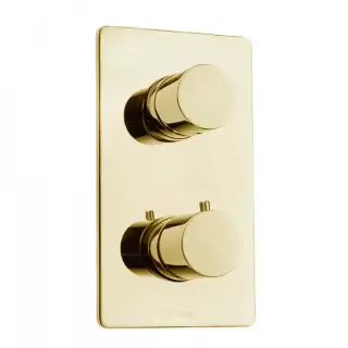 Bossini Oki Термостат для душа, встраиваемый, с девиаторм 1/2/3/4/5, цвет: золото