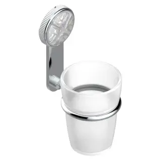 THG Hirondelles Стакан подвесной, цвет: хром