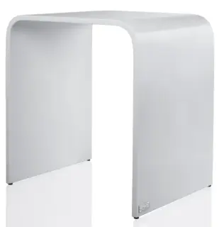 Табурет для душа влагостойкий 20*38*32.5h белый