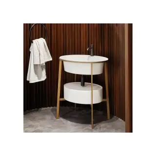 Консоль для ванной комнаты Cielo CATINO CASTO.BZ Bronzo Spazzolato