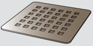 Решетка слива душевого поддона AVENA