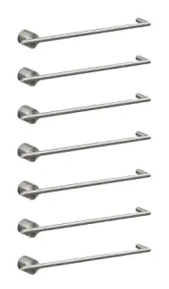 Полотенцесушитель электрический CEA EQUILIBRIO EQB07L = TRS01+SEL01(x7шт.) СТАЛЬ POLISHED