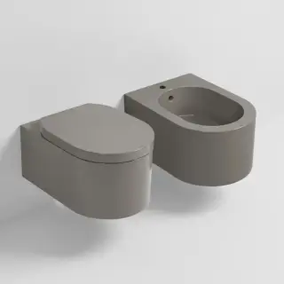 Комплект: унитаз подвесной RIMLESS+биде подвесное Cielo OTIS