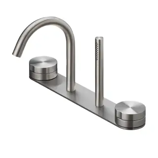 Смеситель для ванны CEA GIOTTO PLUS GIO115S матовая сталь