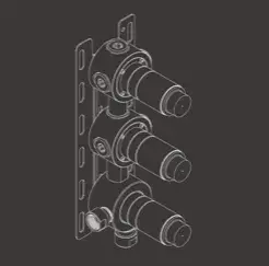 Встраиваемая часть смесителя