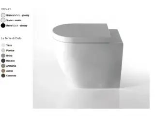 Сиденье для унитаза, CIELO, Smile, цвет-Basalto