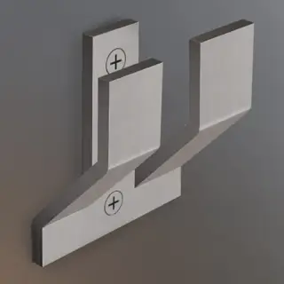 Крючок CEA Ziqq ZIQ64S сталь матовая