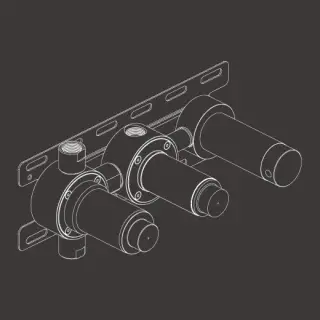 Встраиваемая часть смесителя