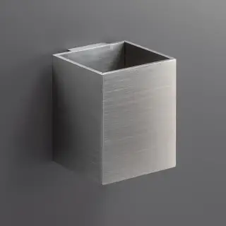 Стакан CEA Duet DET94S сталь матовая