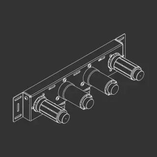 Встраиваемая часть смесителя
