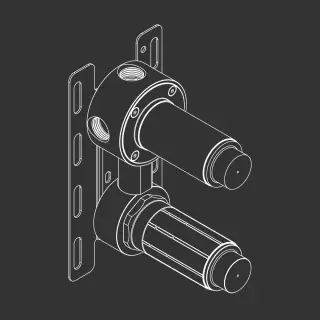 Внутренняя часть смесителя CEA UCS22