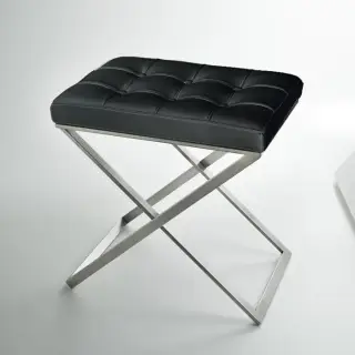 3SC Lino & Lone Стульчик для ванной, цвет: Matt Satin Nickel LONE-C/NX/02