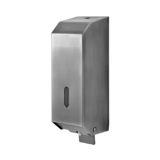 3SC Hotel & Hotel Дозатор для жидкого мыла, подвесной, цвет: Polished Satin Nickel HO16NK