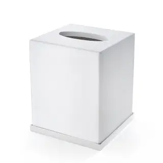 3SC MooD Deluxe Контейнер для бумажных салфеток, 12х12х14 см, цвет белый мат. белый мат. MDW71ABO