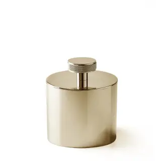 3SC Metal TonDa Баночка универсальная, D8хh9 см, с крышкой, настольная, цвет золото Lucido MET46AGD