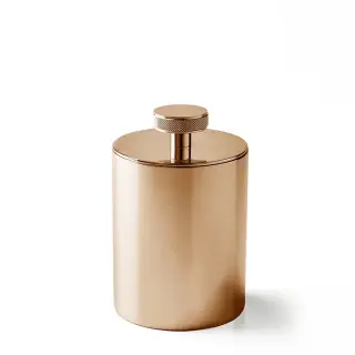 3SC Metal TonDa Баночка универсальная, D8хh13 см, настольная, цвет oro rosa opaco MET49AGDRM