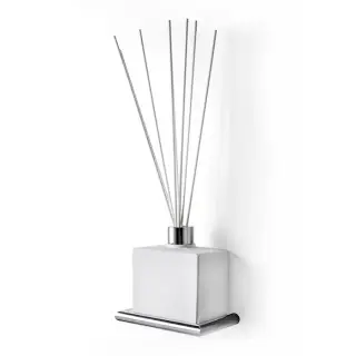3SC Guy Ароматический диффузор подвесной, композит Solid Surface, цвет: белый матовый/хром GU01PRSL
