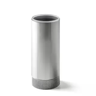 3SC Ribbon Стакан настольный, стеклянный, цвет хром RB03ASL