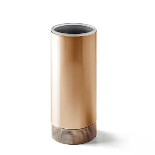 3SC Ribbon Стакан для зубных щеток настольный, стеклянный матовый, цвет: oro rosa opaco RB03AGDRM