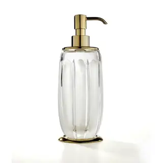 3SC Montblanc Дозатор для жидкого мыла, настольный, стеклянная колба, цвет: золото Lucido MB01DAROGD