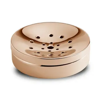 3SC Metal TonDa Мыльница с латунной чашей, настольная, цвет: oro rosa lucido MET01AGDR