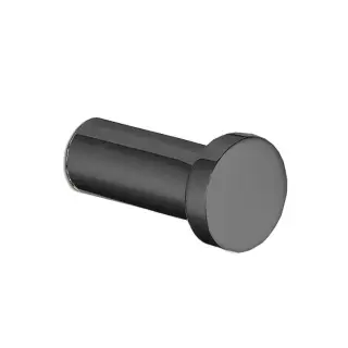 3SC Guy Крючок одинарный, цвет черный глянцевый GU15NR